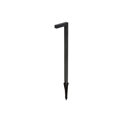 Outdoor 12V Cast Brass modern path light in Dark Bronze