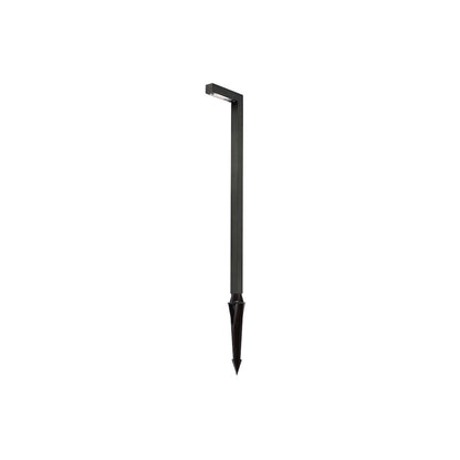 Outdoor 12V Cast Brass modern path light in Dark Bronze