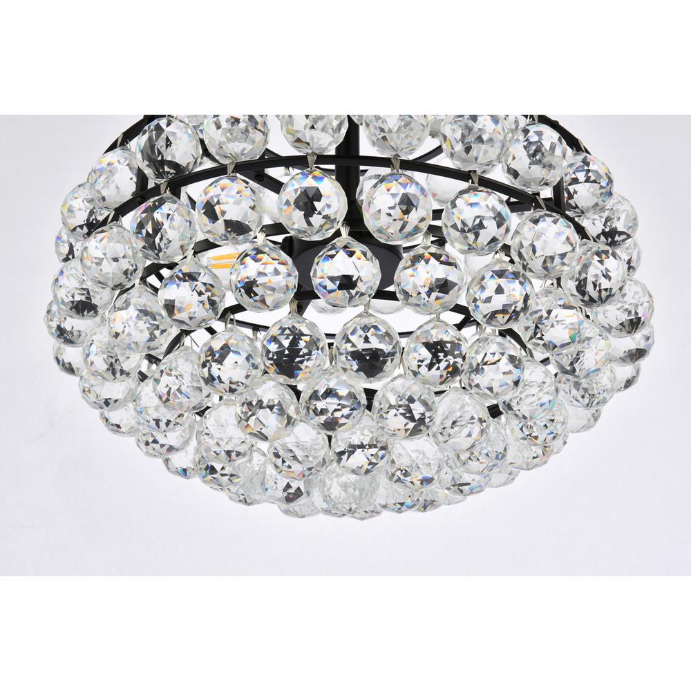 Savannah 16 inch pendant in black