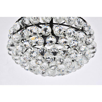 Savannah 16 inch pendant in black