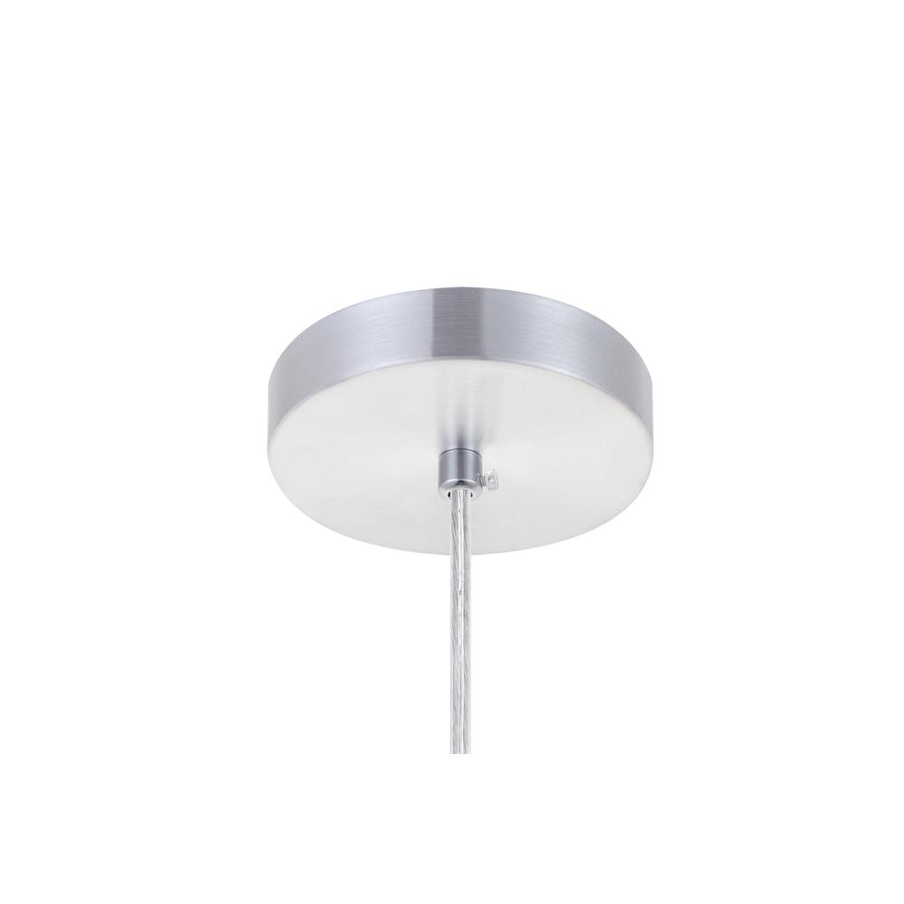 Aiken 1 Light Burnished Nickel Pendant