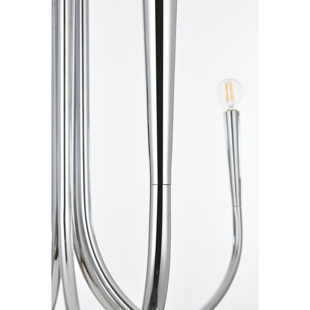 Layne 30 inch chandelier in Chrome