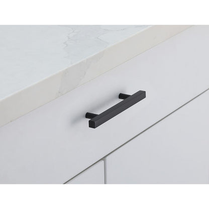 Dior 4" Center to Center Matte Black Bar Pull Multipack (set of 10)