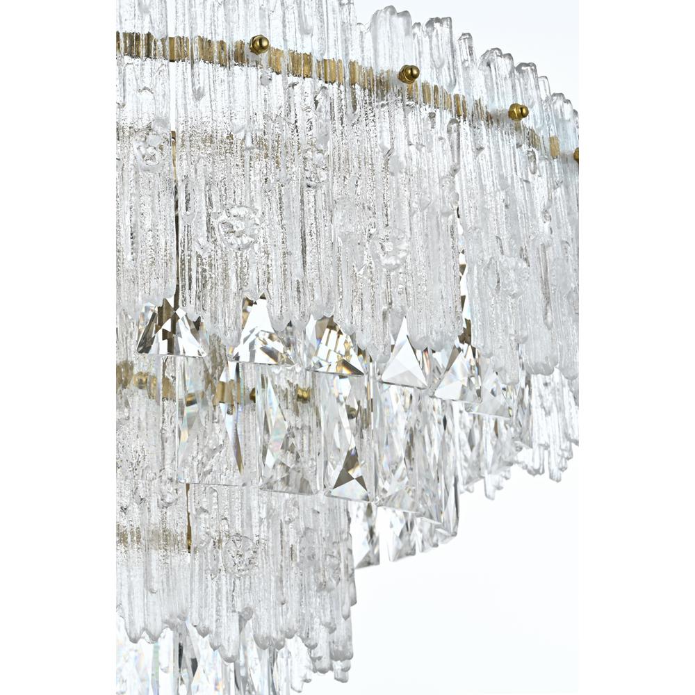 Emilia 21 inch Pendant Light in Satin Gold