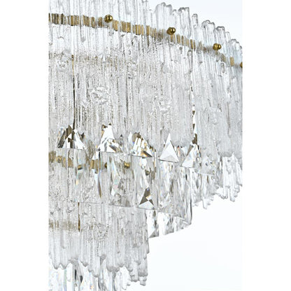 Emilia 21 inch Pendant Light in Satin Gold