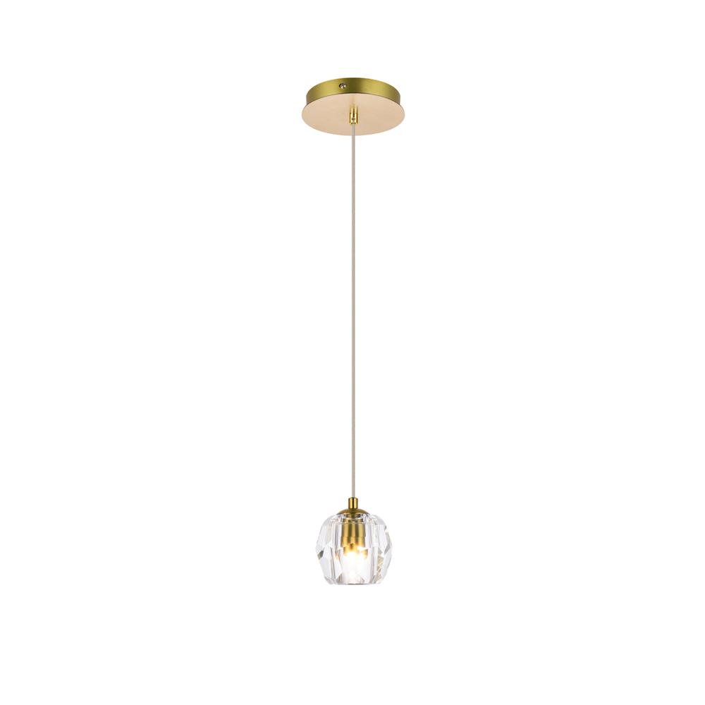 Eren 1 light Gold pendant