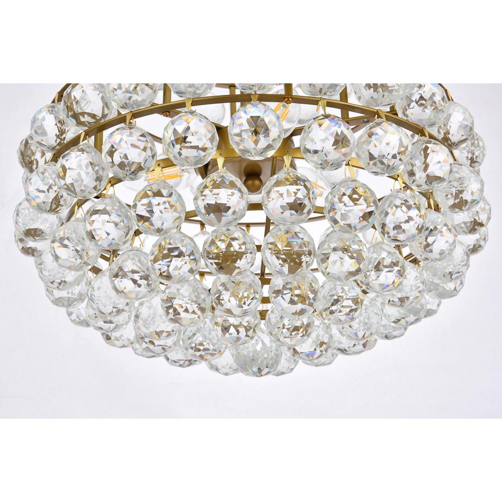 Savannah 16 inch pendant in brass