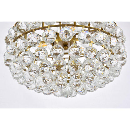 Savannah 16 inch pendant in brass