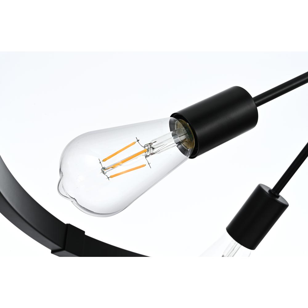 Thora 32 inch Pendant Light in Black
