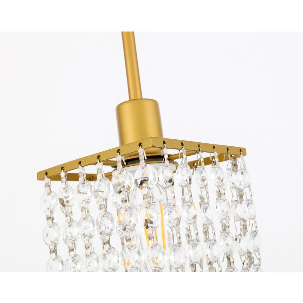 Taylor 1 light Brass Pendant