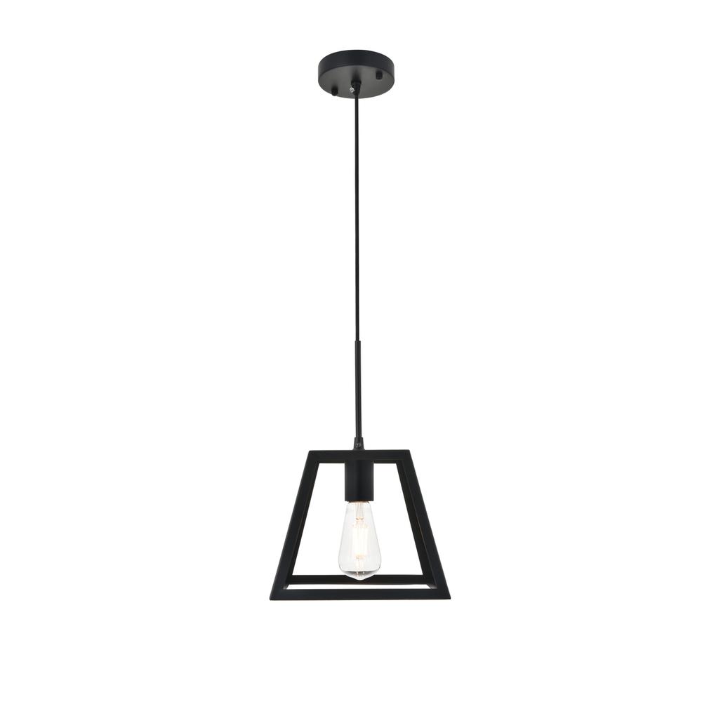 Resolute 1 light black Pendant