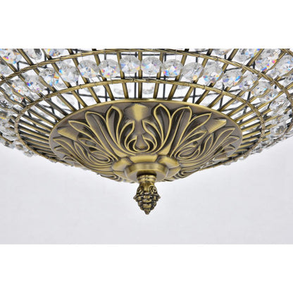 Earlene 4 light 20 inch antique bronze pendant