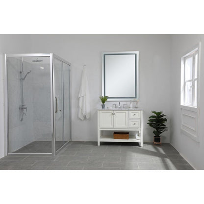 Hardwired LED Mirror W36 x H48 Dimmable 5000K
