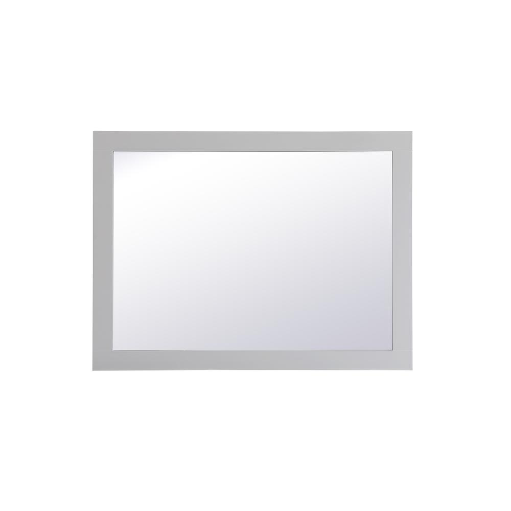 Aqua rectangle vanity mirror 24 inch in Grey