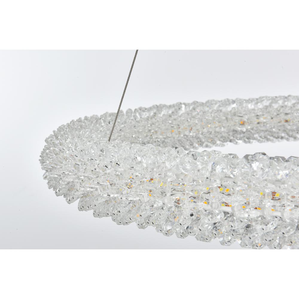 Bowen 26 inch Adjustable LED Chandelier in Satin Gold