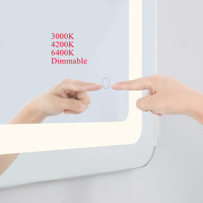 Genesis 20in x 36in soft edge LED mirror