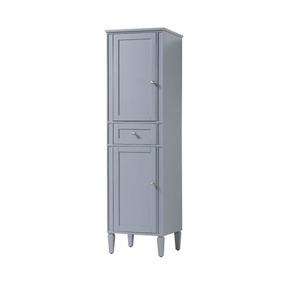 20 inch Bath Storage Cabinet in Grey