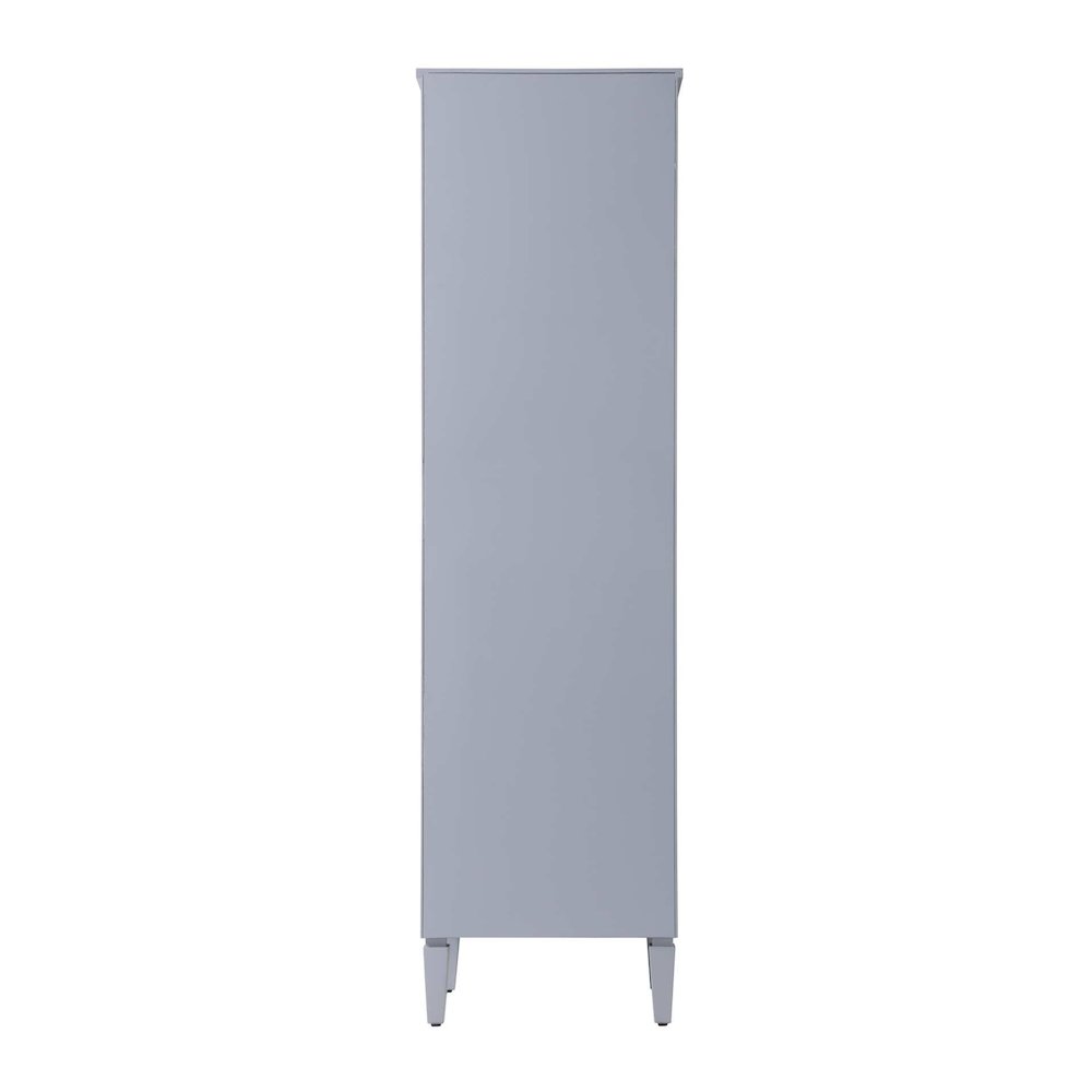 20 inch Bath Storage Cabinet in Grey