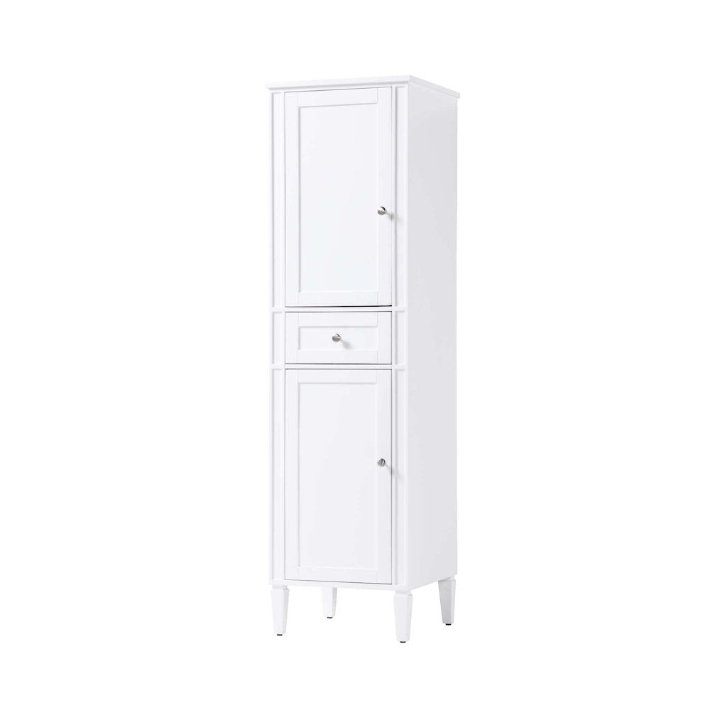 20 inch Bath Storage Cabinet in White