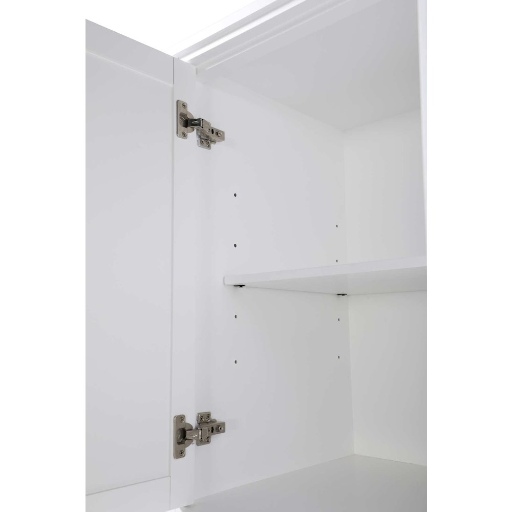 20 inch Bath Storage Cabinet in White