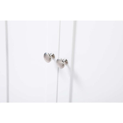 24 inch Bath Storage Cabinet in White
