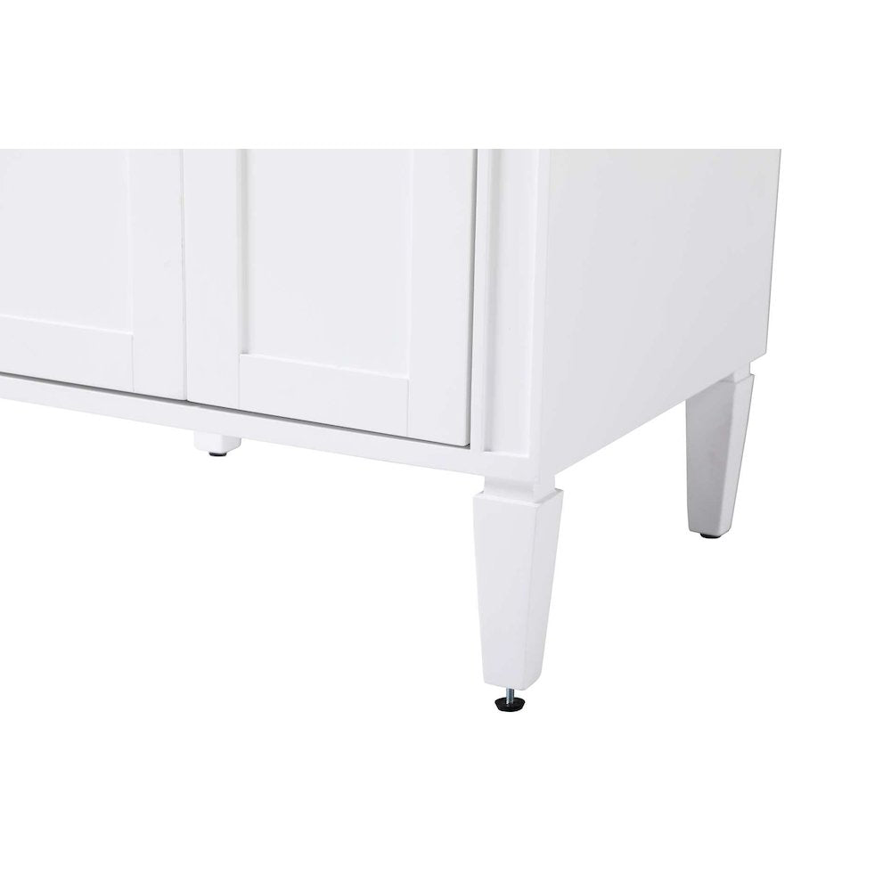 24 inch Bath Storage Cabinet in White