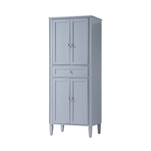 28 inch Bath Storage Cabinet in Grey