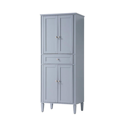 28 inch Bath Storage Cabinet in Grey