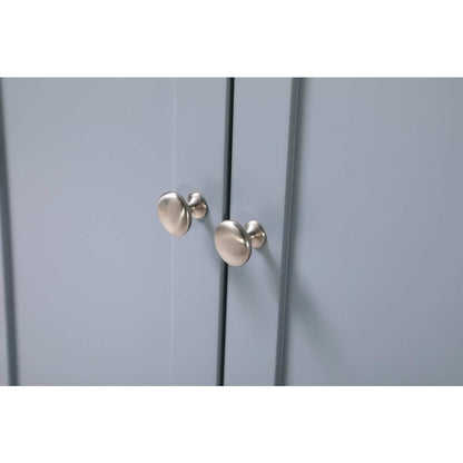 28 inch Bath Storage Cabinet in Grey