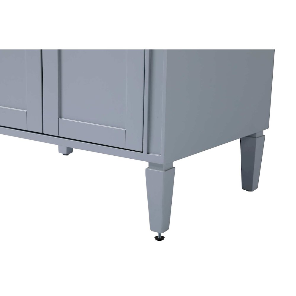28 inch Bath Storage Cabinet in Grey