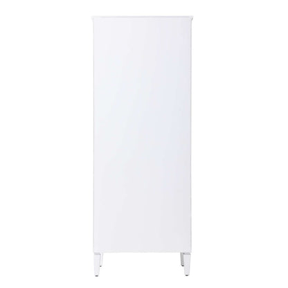 28 inch Bath Storage Cabinet in White