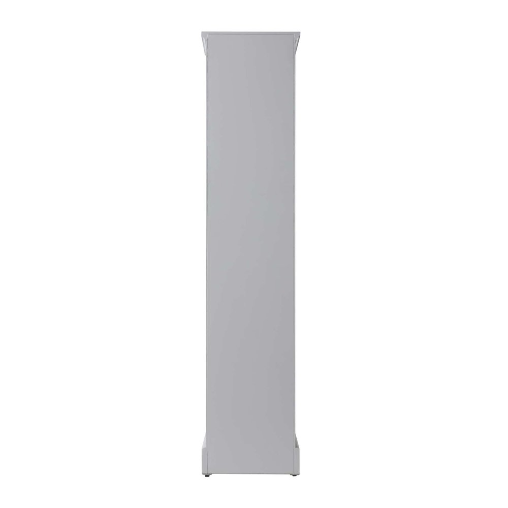16 inch Bath Storage Cabinet in Grey