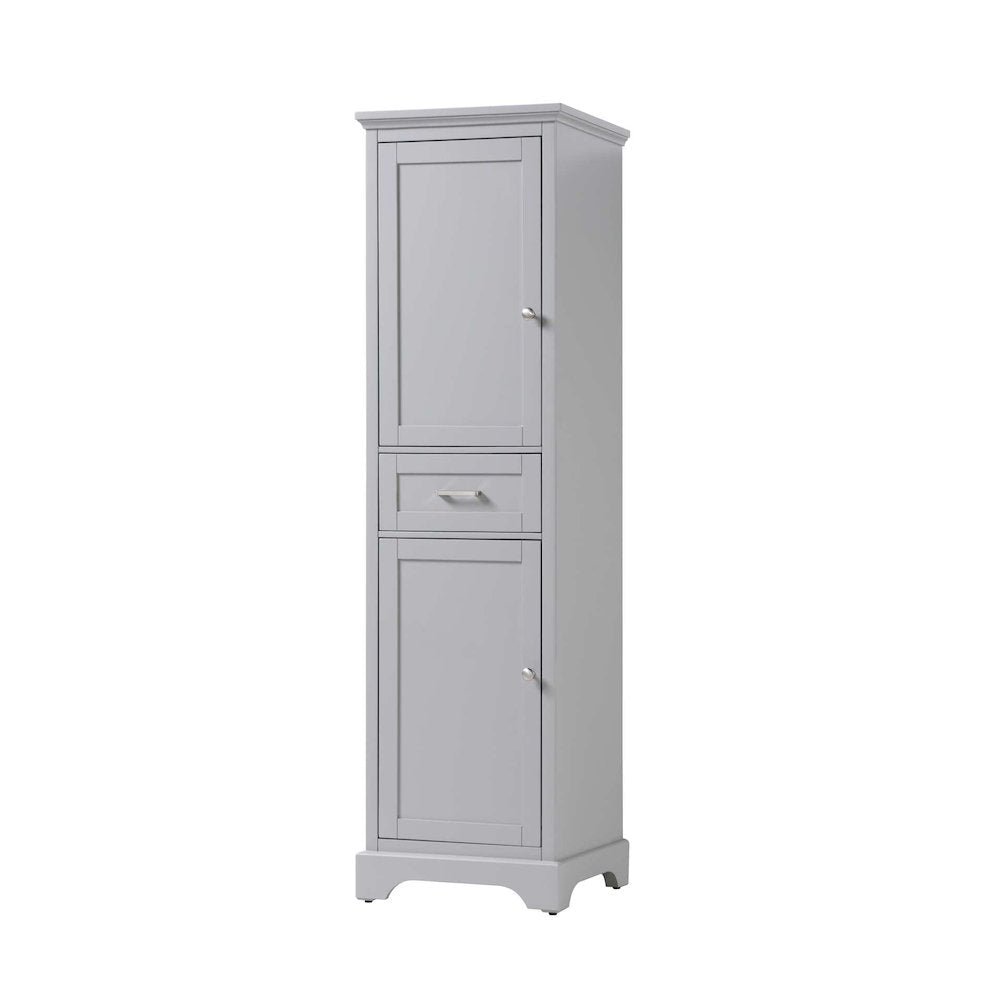 20 inch Bath Storage Cabinet in Grey