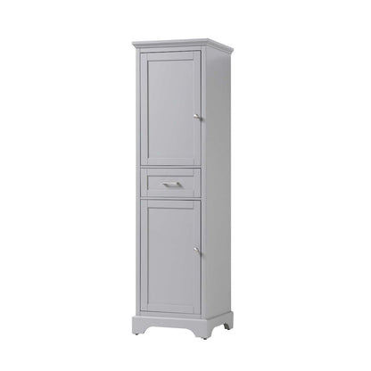 20 inch Bath Storage Cabinet in Grey