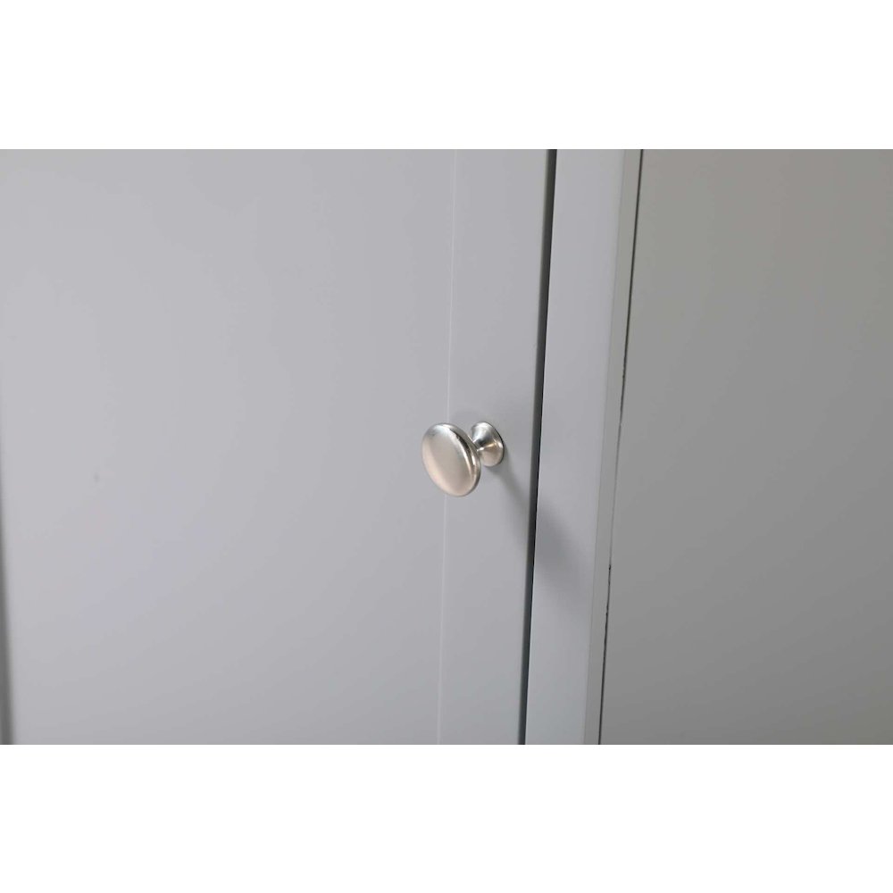 20 inch Bath Storage Cabinet in Grey