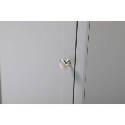 20 inch Bath Storage Cabinet in Grey