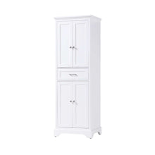 24 inch Bath Storage Cabinet in White