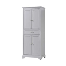 28 inch Bath Storage Cabinet in Grey