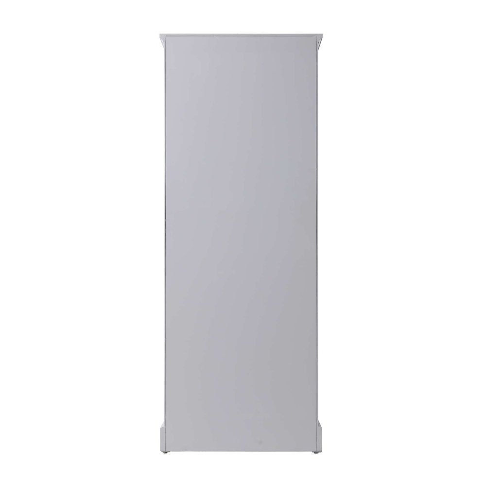28 inch Bath Storage Cabinet in Grey
