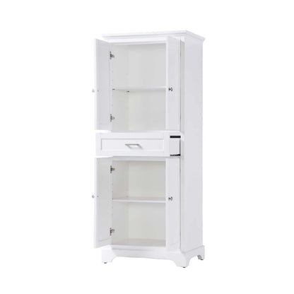 28 inch Bath Storage Cabinet in White