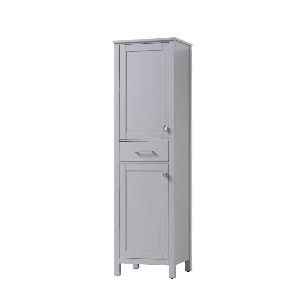 20 inch Bath Storage Cabinet in Grey