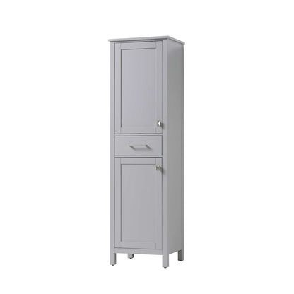 20 inch Bath Storage Cabinet in Grey