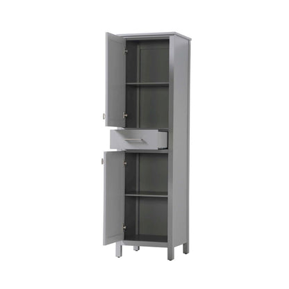 20 inch Bath Storage Cabinet in Grey