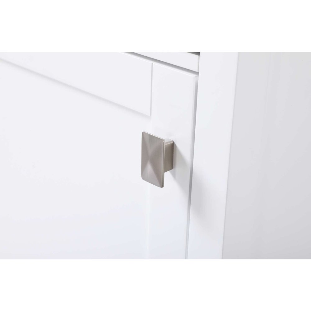 20 inch Bath Storage Cabinet in White