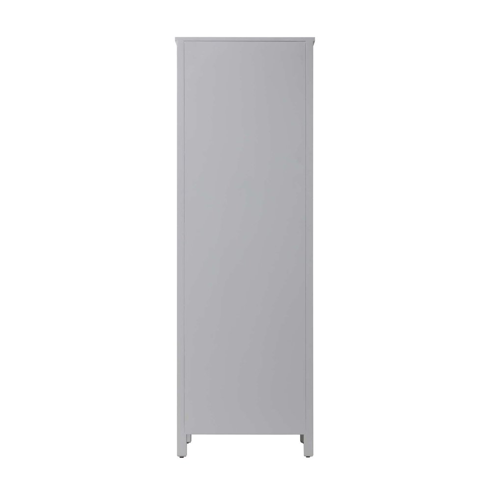 24 inch Bath Storage Cabinet in Grey