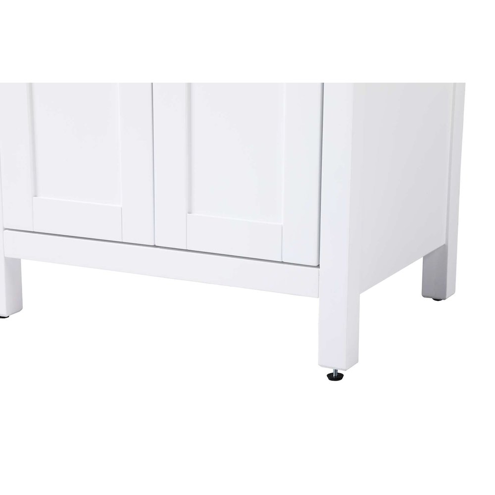 24 inch Bath Storage Cabinet in White