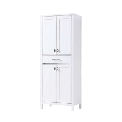 28 inch Bath Storage Cabinet in White