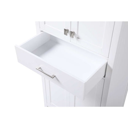 28 inch Bath Storage Cabinet in White