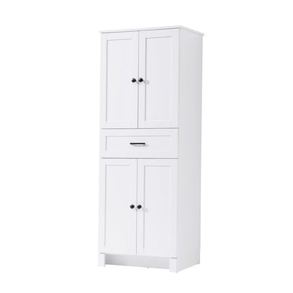 24 Inch Bath Storage Cabinet  in White