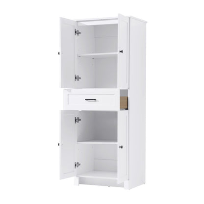 24 Inch Bath Storage Cabinet  in White